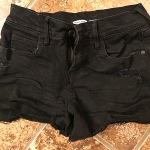 Old navy distressed shorts